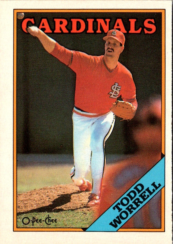 1988 Topps Todd Worrell #715