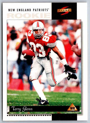 1996 Score Terry Glenn #218