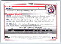 2020 Bowman Holden Powell #BD-120