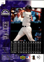 2000 Upper Deck Ovation Larry Walker #49