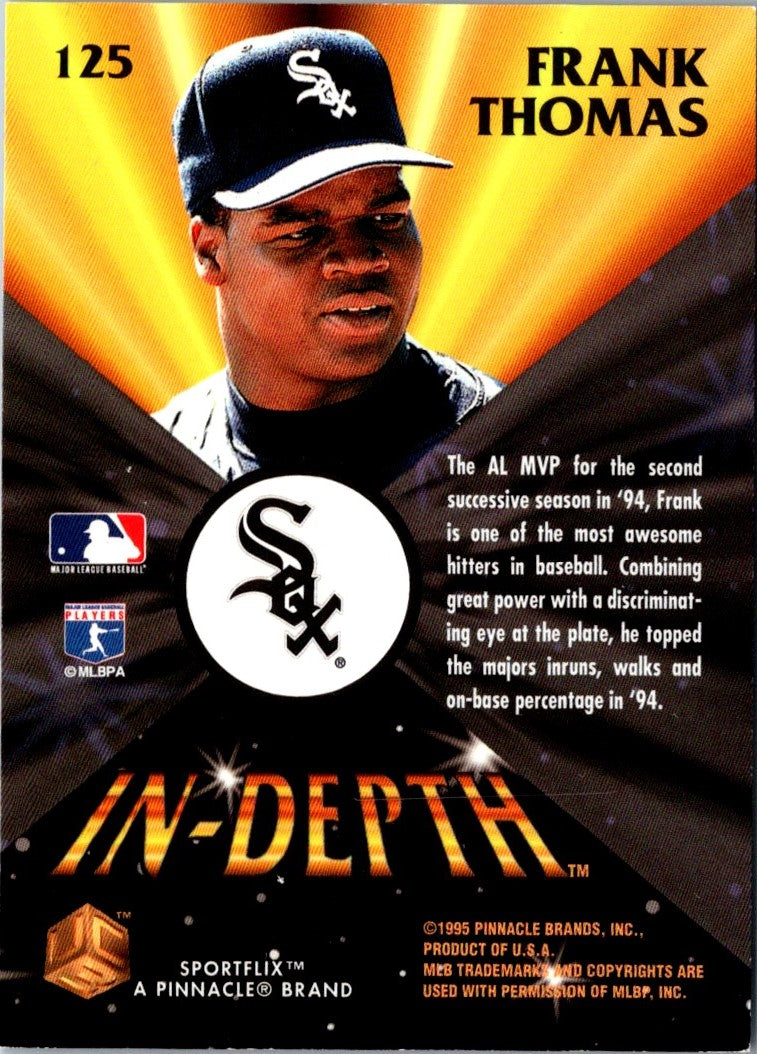 1995 Sportflix UC3 Frank Thomas