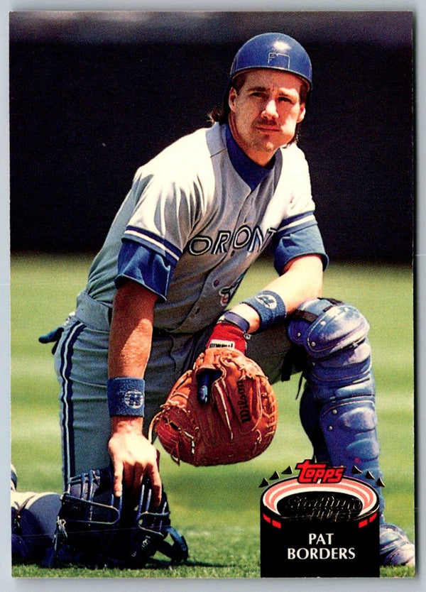 1992 Stadium Club Pat Borders #77