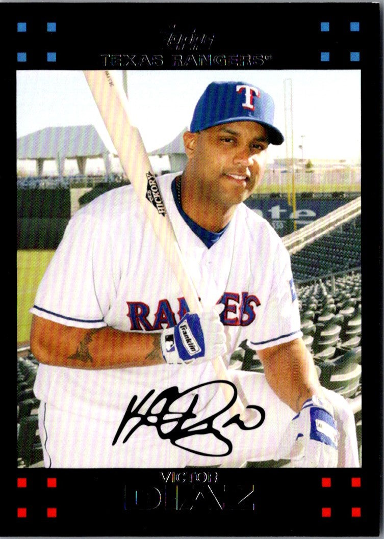 2007 Topps Updates & Highlights Victor Diaz