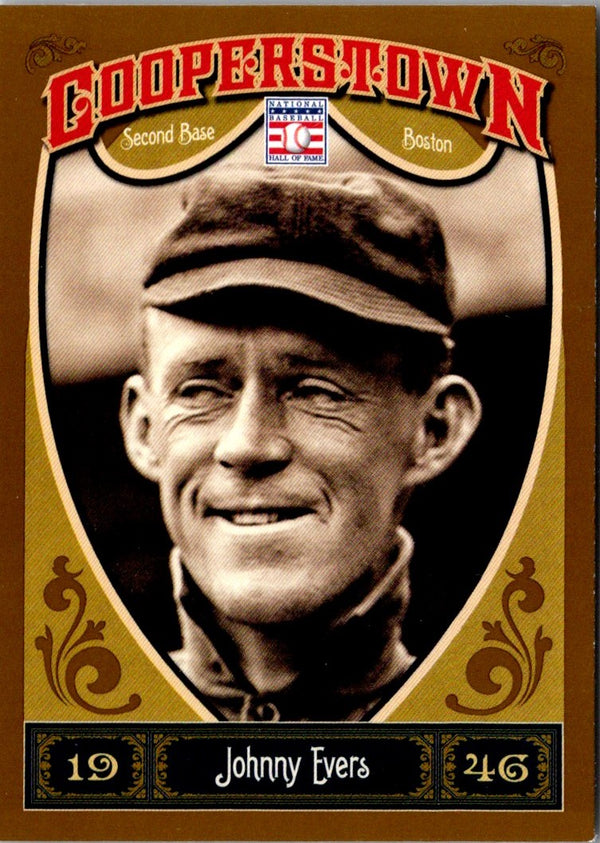 2013 Panini Cooperstown Johnny Evers #9