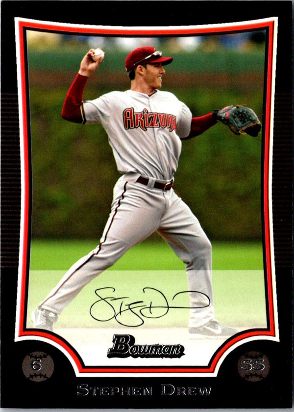 2009 Bowman Stephen Drew #51