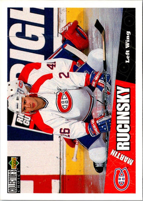 1996 Collector's Choice Martin Rucinsky #143