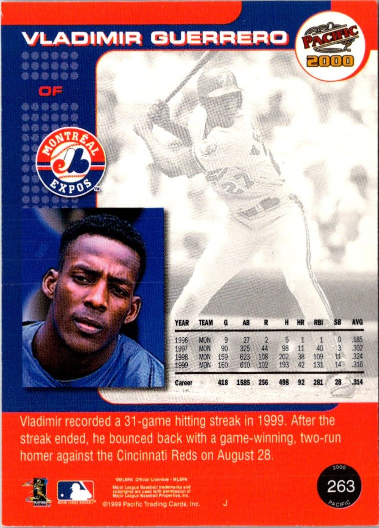 1999 Pacific Vladimir Guerrero