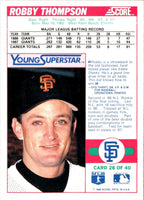 1988 Score Young Superstars I Robby Thompson #28
