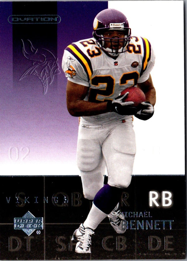 2002 Upper Deck Ovation Michael Bennett #48