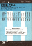 1986 Fleer Star Stickers Frank Viola