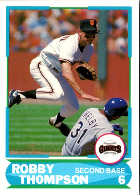 1988 Score Young Superstars I Robby Thompson #28