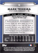 2010 Bowman Platinum Mark Teixeira