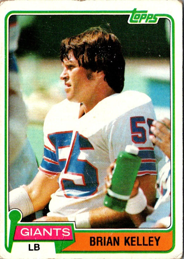 1981 Topps Brian Kelley #374