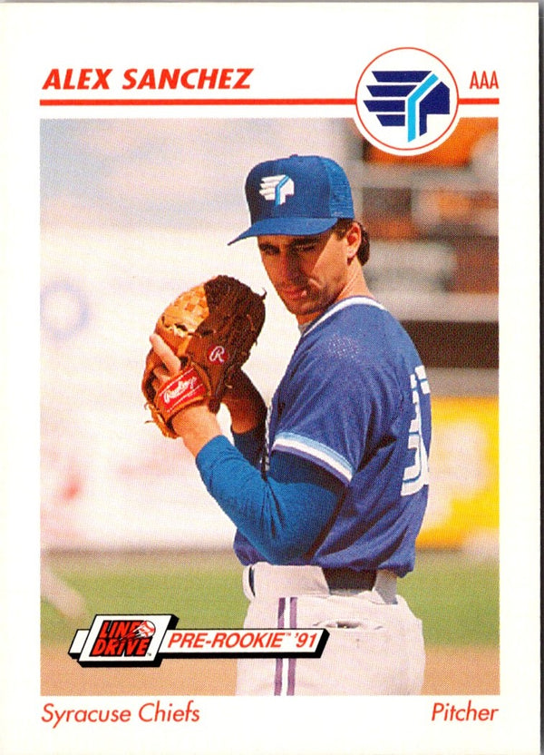 1991 Line Drive AAA Alex Sanchez #515