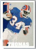 1991 Score Thurman Thomas #623