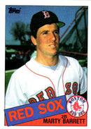 1985 Topps Marty Barrett