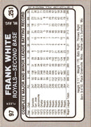 1981 Fleer Star Stickers Frank White