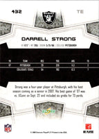 2008 Score Super Bowl XLIII Darrell Strong #432