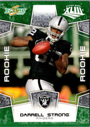 2008 Score Super Bowl XLIII Darrell Strong