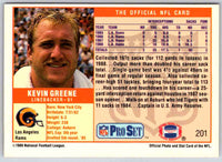 1989 NFL Proset Kevin Greene #201