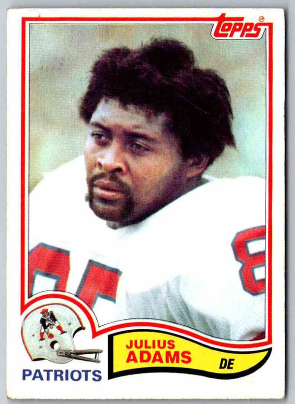 1982 Topps Julius Adams #142