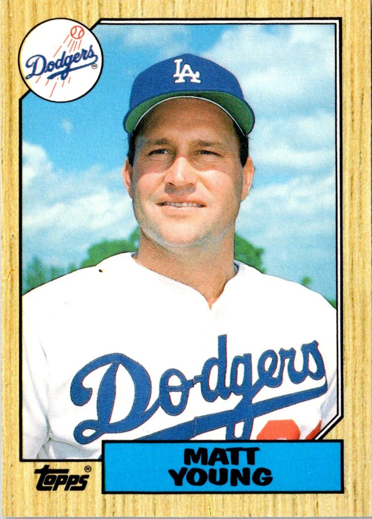 1987 Topps Traded Matt Young