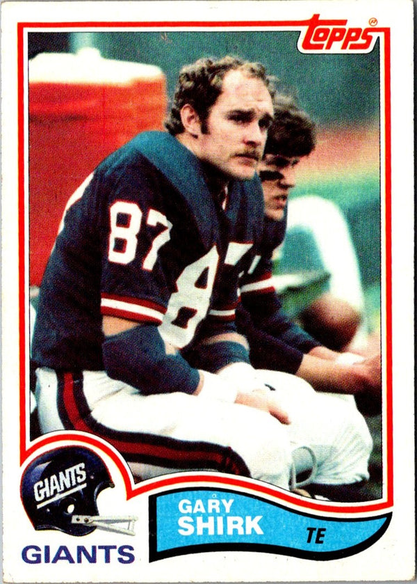 1982 Topps Gary Shirk #432 EX