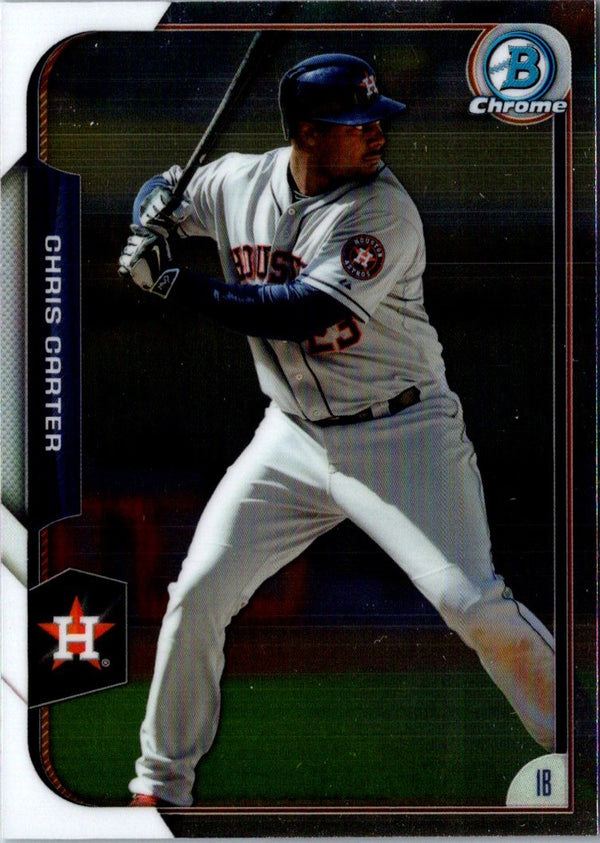 2015 Bowman Chrome Chris Carter #71