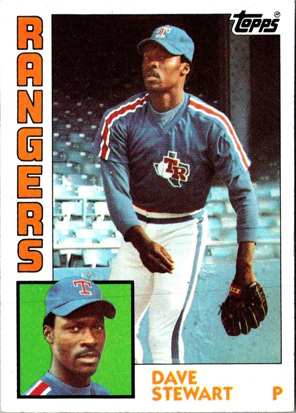 1984 Topps Dave Stewart #352