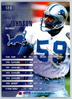 1995 Fleer Mike Johnson #123
