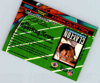 1991 Topps Stadium Club Football Mark Clayton #385