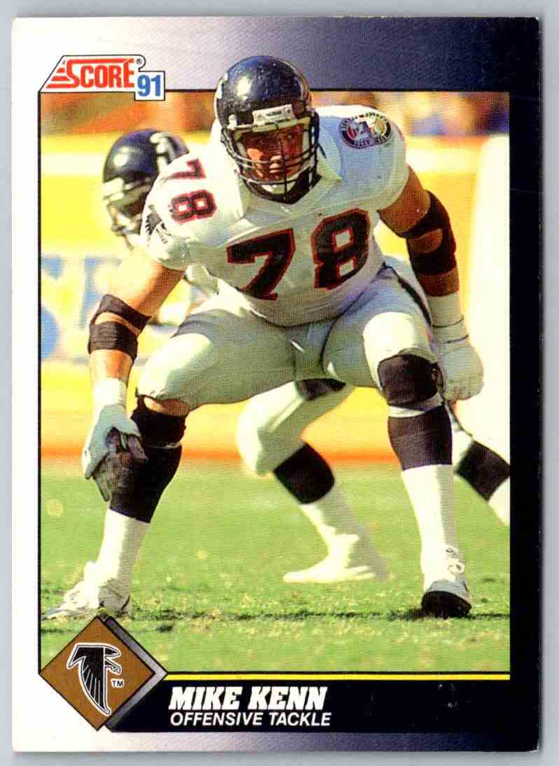 1991 Score Mike Kenn
