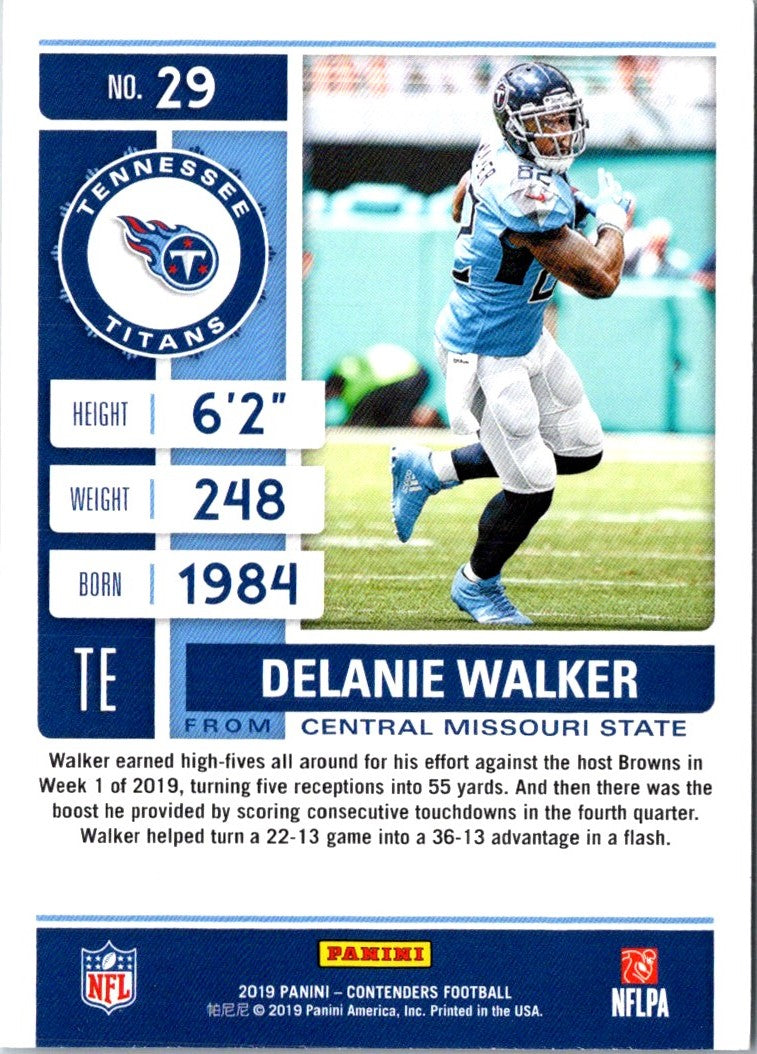 2018 Panini Delanie Walker