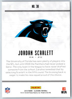 2019 Panini Illusions Jordan Scarlett #30 Rookie
