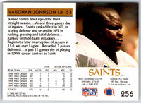 1992 Proset Vaughan Johnson #256
