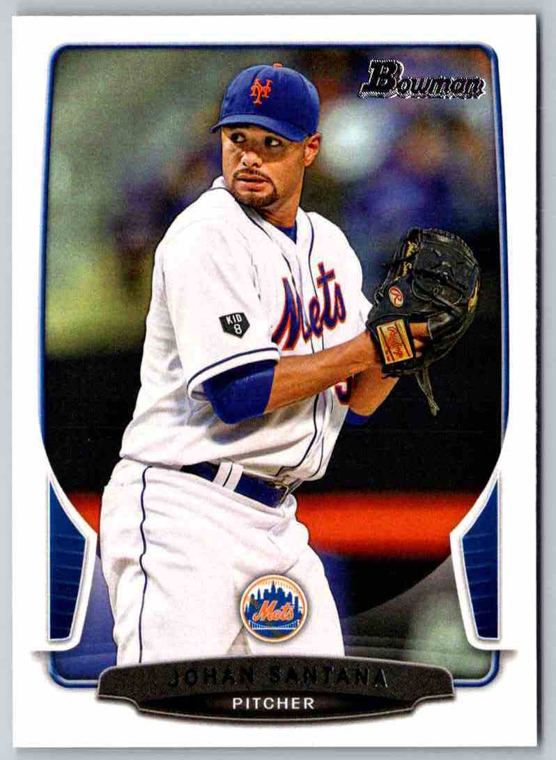 2013 Bowman Johan Santana