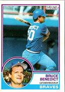 1983 O-Pee-Chee Bruce Benedict
