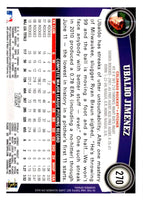 2011 Topps Ubaldo Jimenez #270