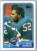 1988 Topps Pepper Johnson #283
