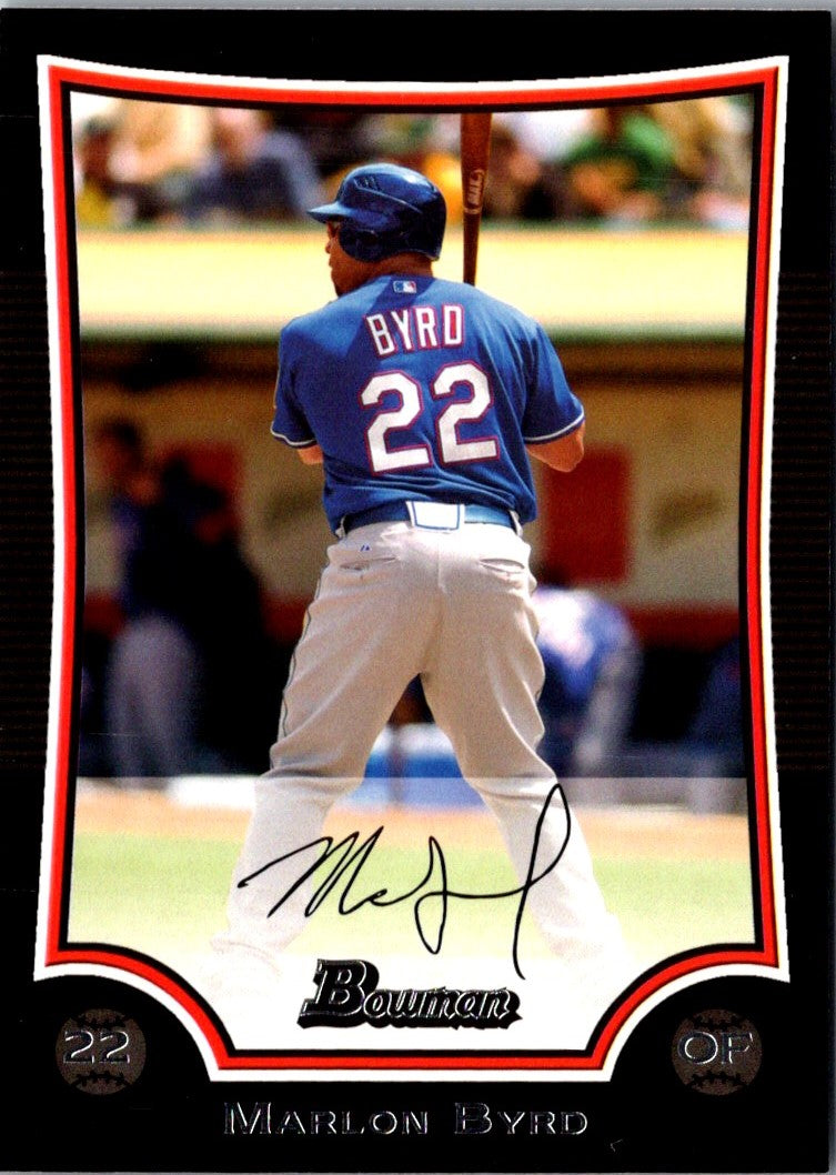 2009 Bowman Marlon Byrd