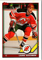 1991 Topps Laurie Boschman #202