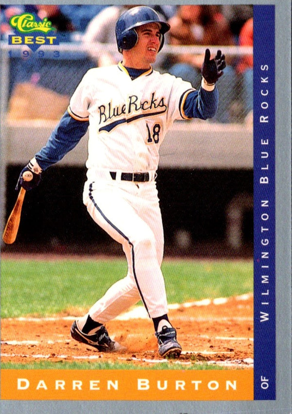 1993 Classic Best Darren Burton #99