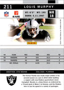 2011 Score Louis Murphy