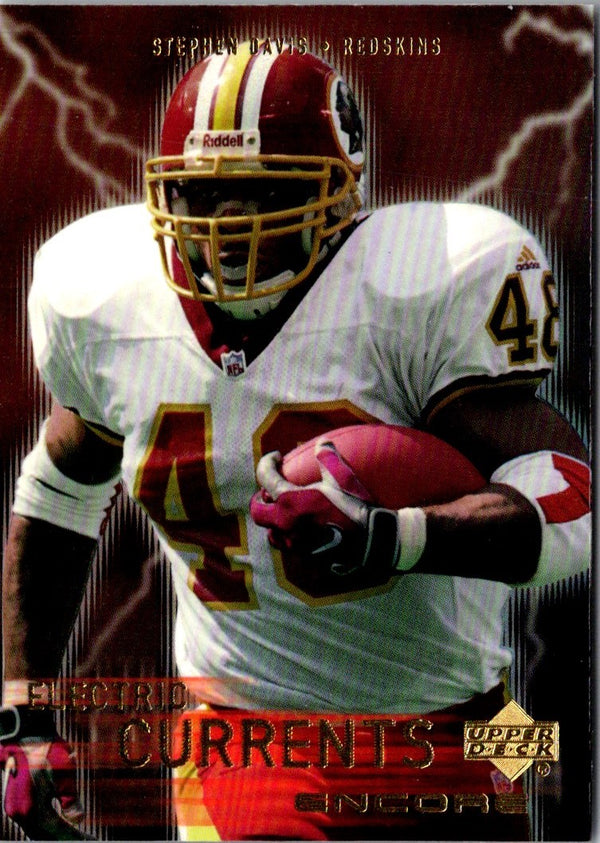 1999 Upper Deck Encore Electric Currents Stephen Davis #EC17