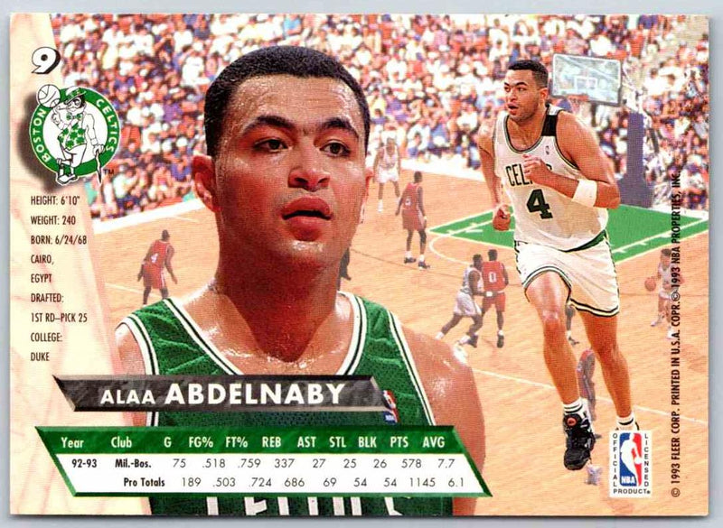 1992 Fleer Ultra Alaa Abdelnaby
