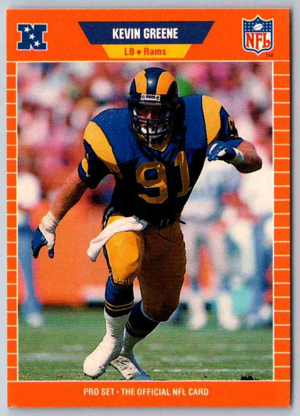 1989 NFL Proset Kevin Greene #201
