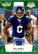 2008 Score Super Bowl XLIII DJ Hall