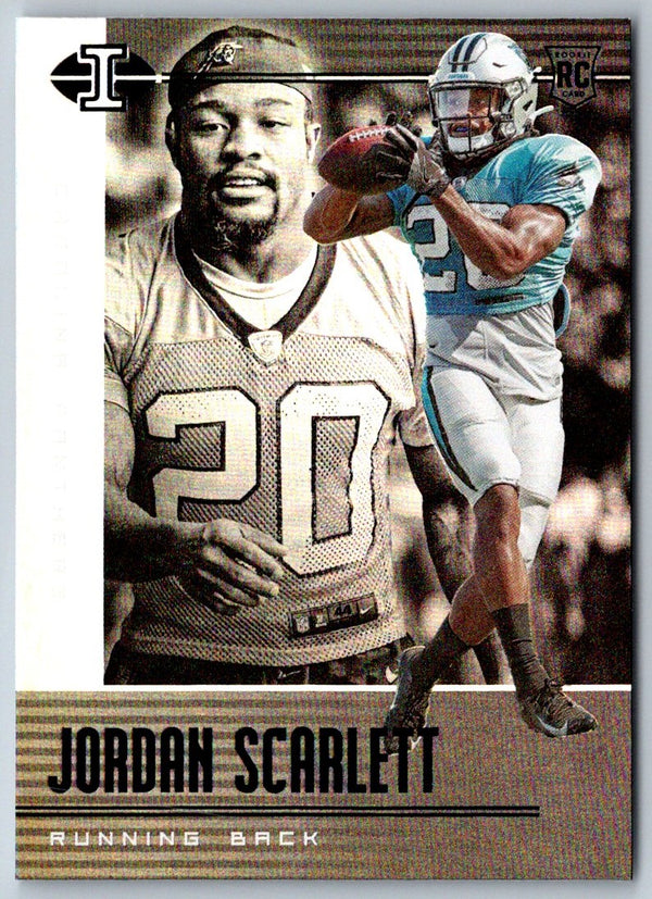 2019 Panini Illusions Jordan Scarlett #30 Rookie