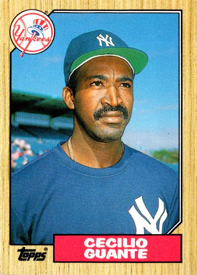 1987 Topps Traded Cecilio Guante