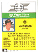 1990 CMC Las Vegas Stars Mike Basso